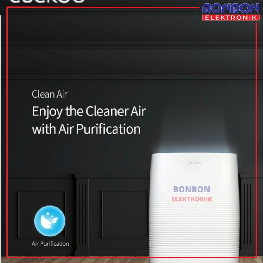 CUCKOO Air Purifier CAC-C1220FW C-Eco+ HEPA 14 38m2 Plasma Ionizer H14