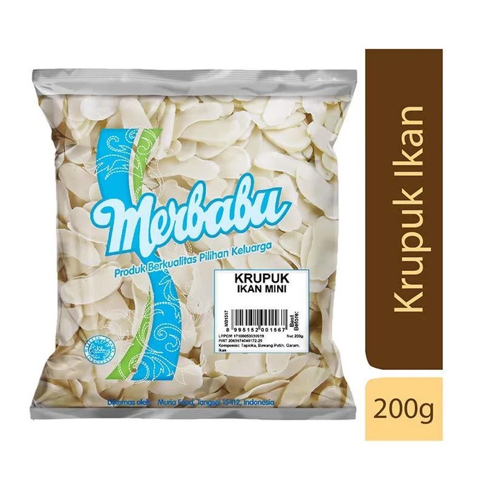 

Merbabu Krupuk Ikan Mini 200 gr