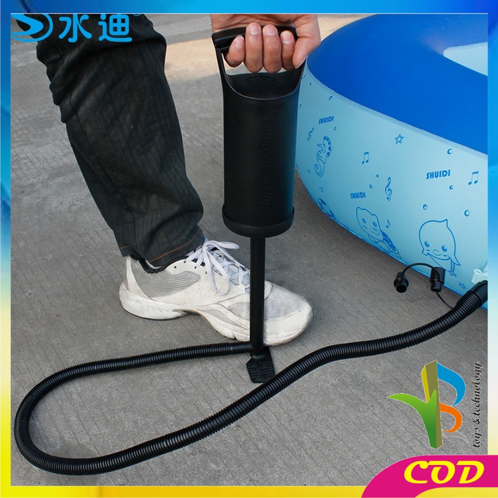 RB-M69 Pompa Angin Tangan Manual Air Pump Untuk Kolam Renang Karet Anak | Kasur Angin | Pelampung