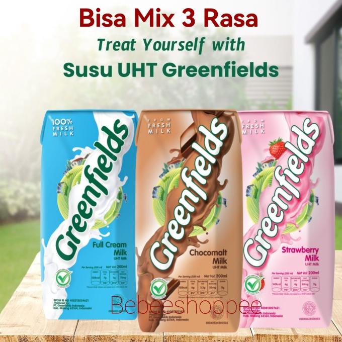 

SUSU GREENFIELDS UHT 200ml - Harga Grosir Kartonan UHT GREENFIELD 200 TERLARIS TERPERCAYA ORIGINAL