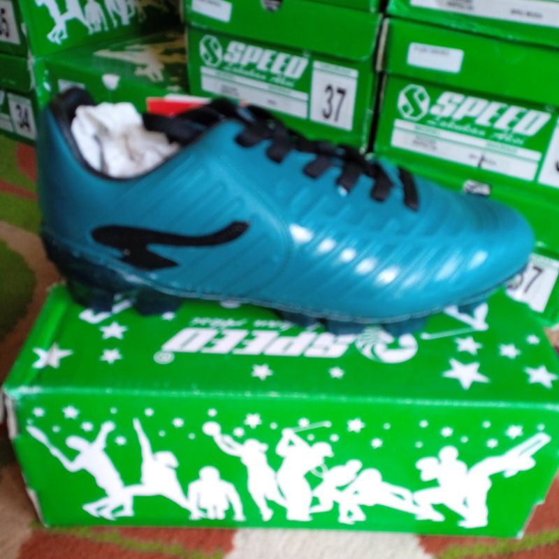 Sepatu Bola Anak anak Speed Size 34 35 36 37 Ori Spatu Sapatu Sepak Bal