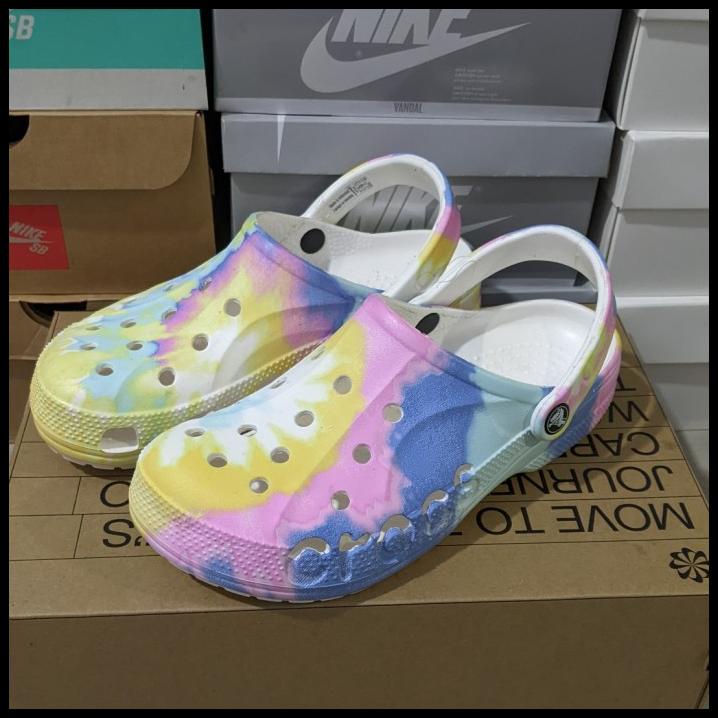 Crocs Classic Tie Dye Clog Original Sendal Crocs Unisex Women