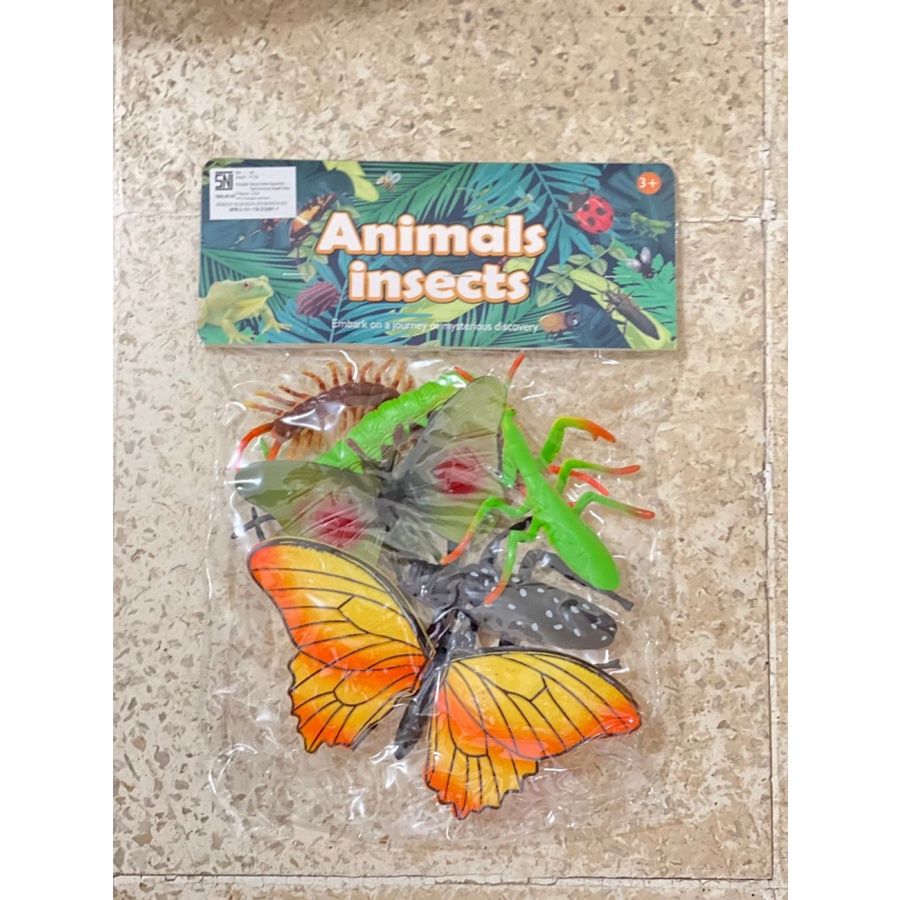 [COD] Mainan Koleksi Anak Animals Insects Reptile Binatang Serangga 714K ( ASEMKA46)