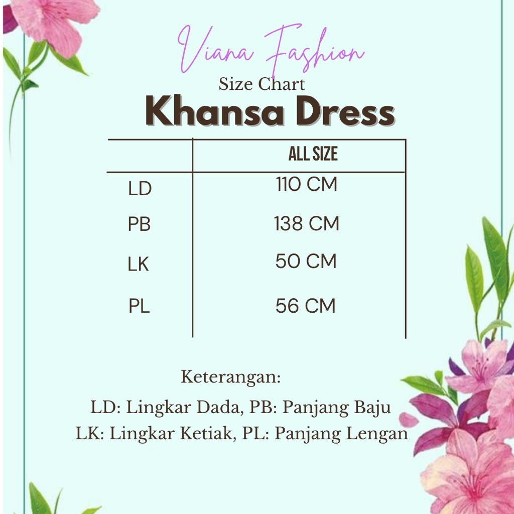 KHANSA DRESS PREMIUM WOLLYCREPE BY VIANA FASHION