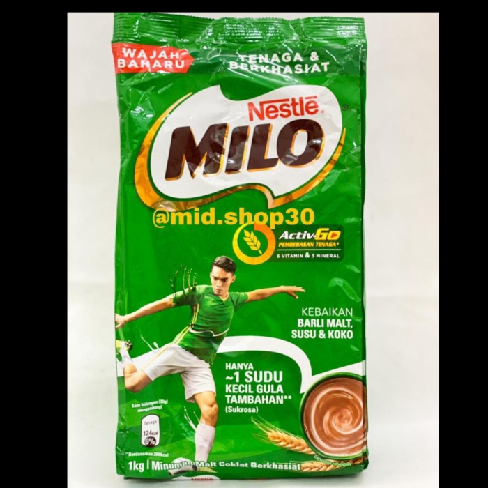 

(BISA COD ) milo malaysia 1kg original termurah