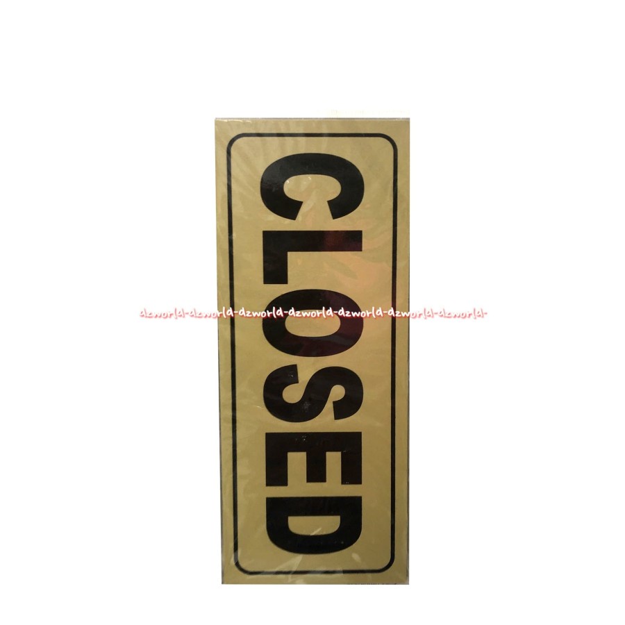 Sign Board Sticker Push Pull Sign Stiker Tanda Buka Pintu Dorong Tarik Cocok Untuk Toko Kios Cafe Stickers Pul Pulls Push For Door Doors Warna Kuning Gold emas