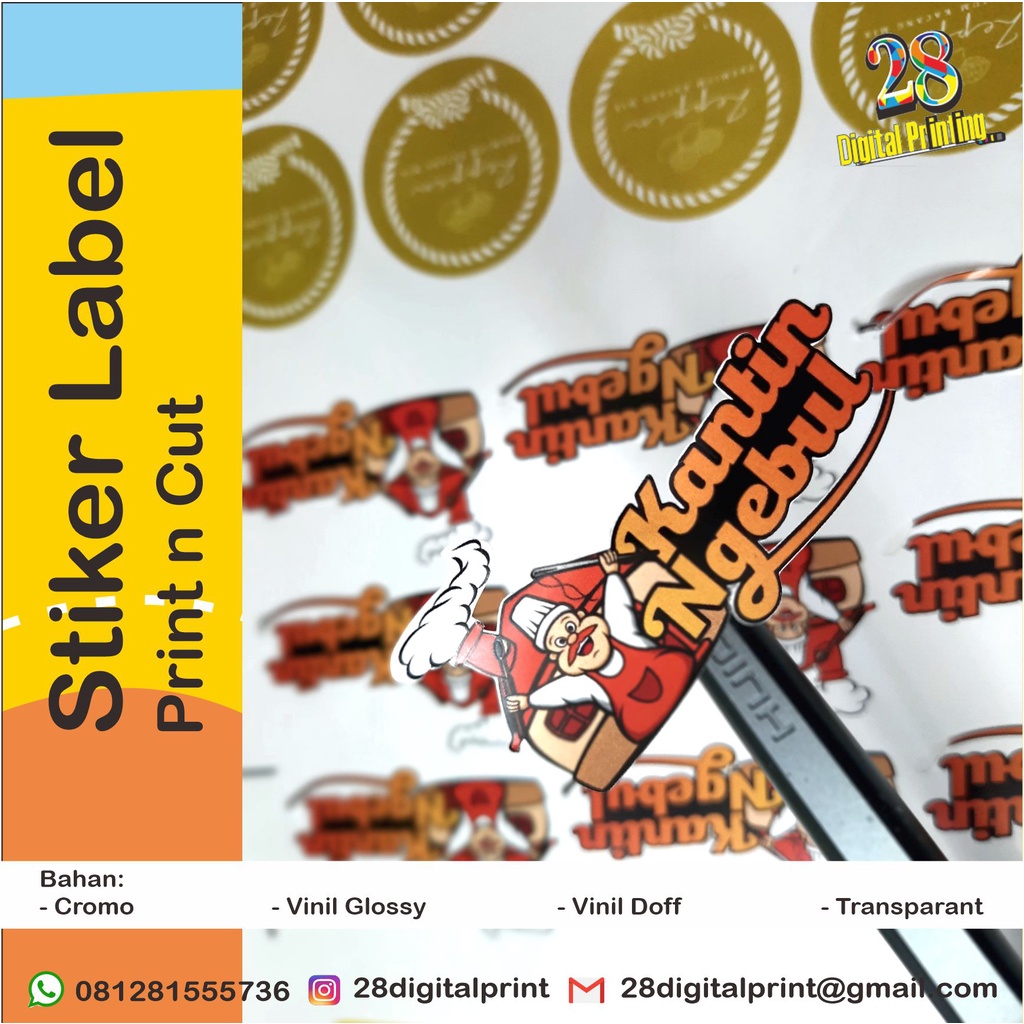 Jual CETAK STIKER LABEL / CETAK STIKER PRODUK / CETAK STIKER KEMASAN ...