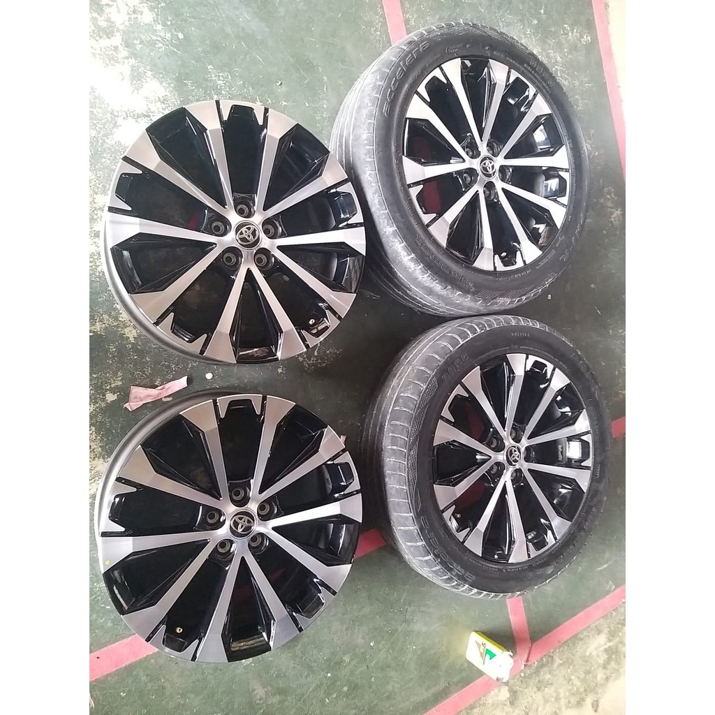 velg seken bekas oem original avanza ring 17x6 lubnag 5x100 seeken bekas ban bonus