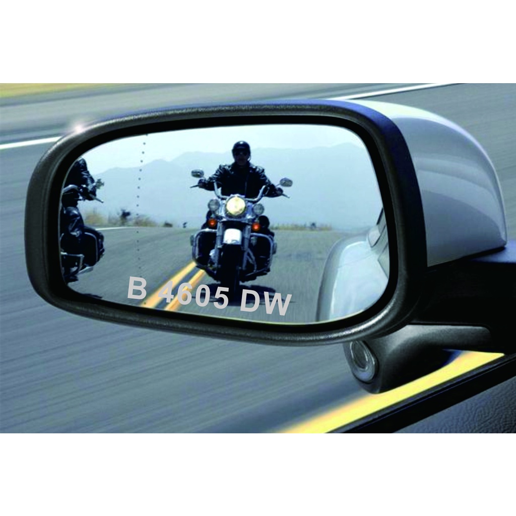 Sticker / Stiker Grafir Nopol / Plat Nomor Kaca Spion Mobil