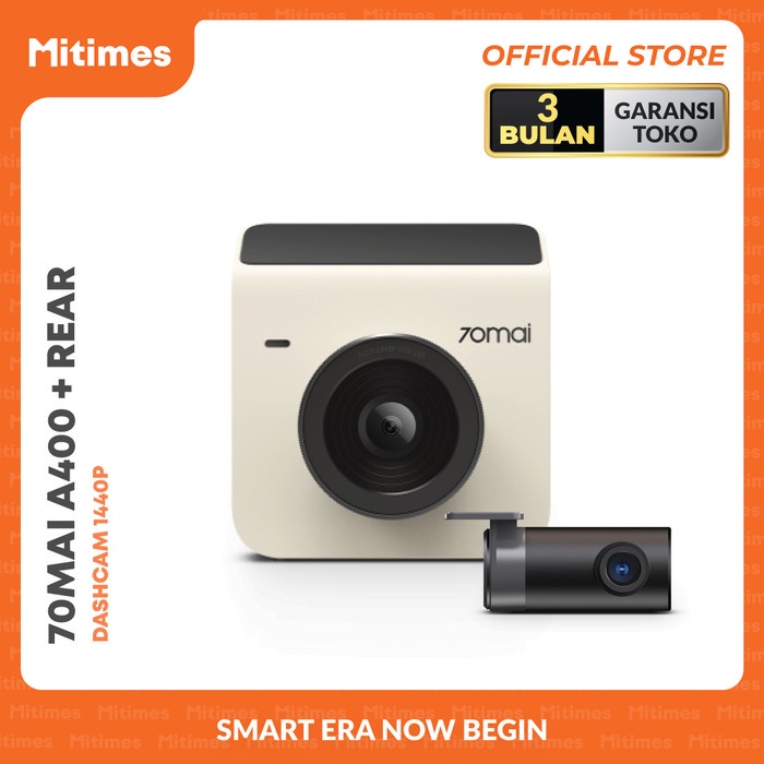 Sens 70Mai Dash Cam A400S Car Recorder 1440P Car Dvr Dual Channel Front Bac