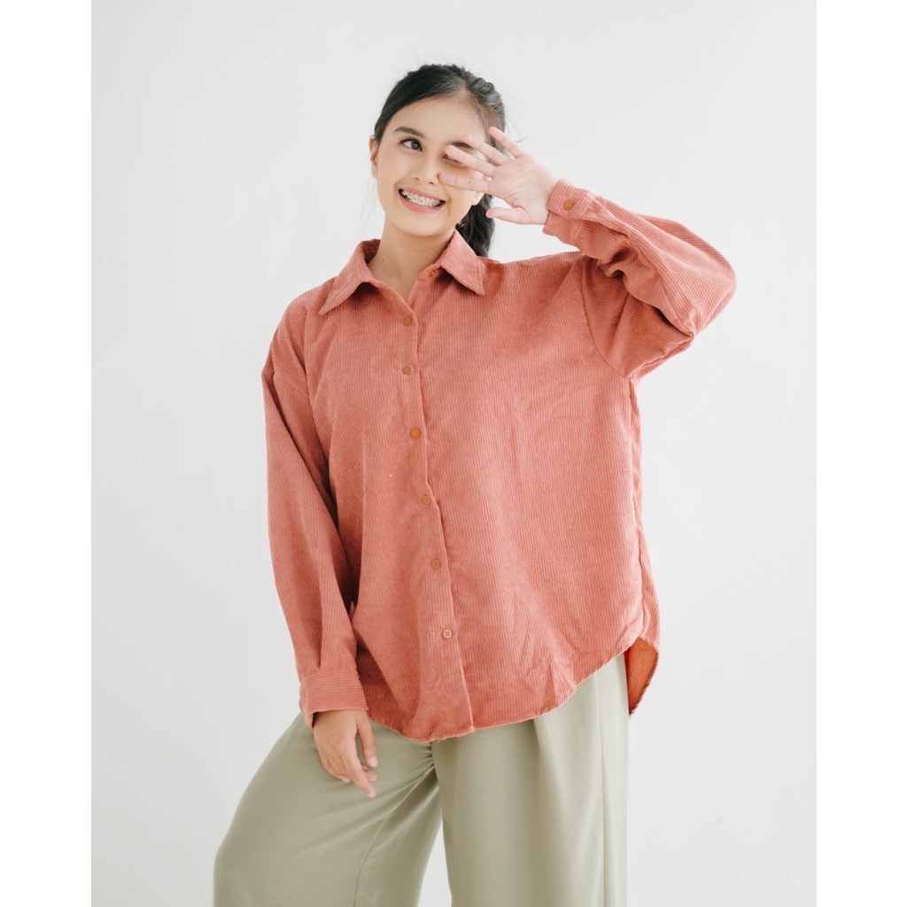 Myrubylicious ZORA SHIRT KODE M002 | SHIRT | KEMEJA | KEMEJA WANITA | KEMEJA LENGAN PANJANG