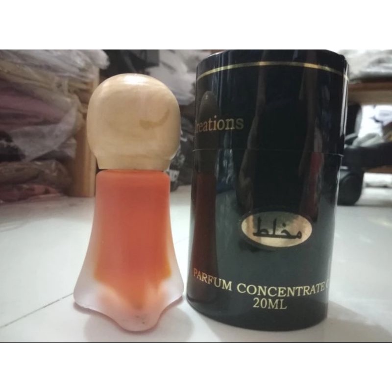 Parfum MUKHALAT KAYU original dari dahne isi 20 ml