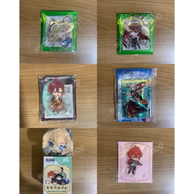 [READY STOCK] Genshin Impact Official Merch Concert 2021, Capsule Figure, Suipara, Wafer Card, Mochi