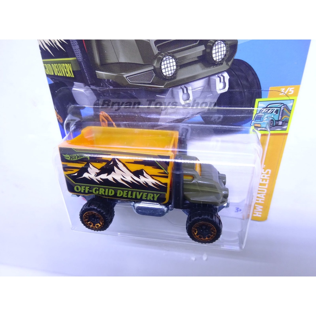 Hot Wheels Baja Hauler Hitam Off-Grid Delivery