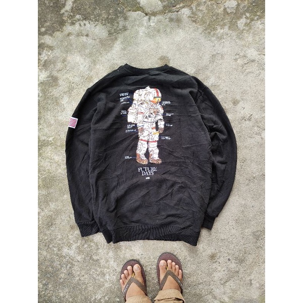 crewneck fluke nasa second bekas