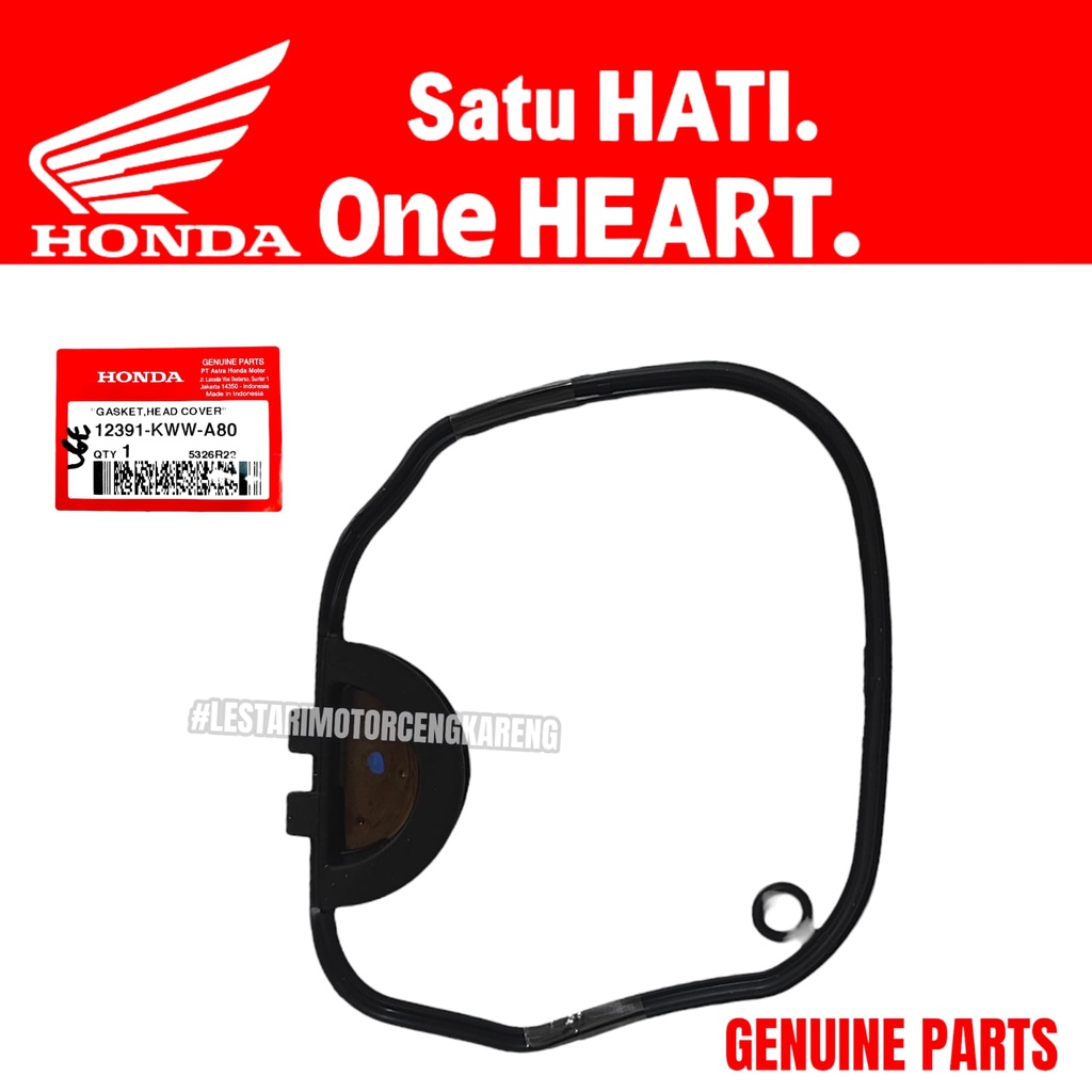 O-RING ORING KARET HEAD REVO ABSOLUTE BLADE ASLI HONDA 12391-KWW-A80