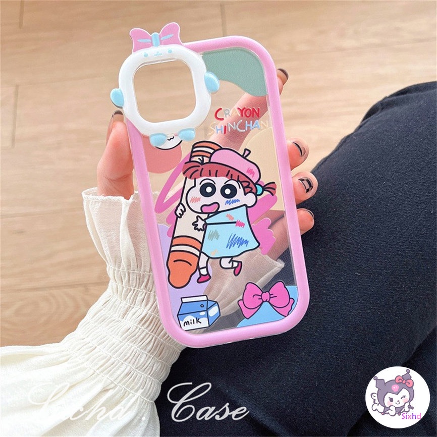 OPPO A78 A17 A57 A77s A76 A96 A16 A17K A15 A74 A54 A53 A33 A32 A31 A5 A9 A5s A3s Reno 8Z 7Z 6 A95 A94 A93 A92 A77 A52 F11 Monster Lens Casing Cute Cartoon Xiaoxin Soft Phone Case