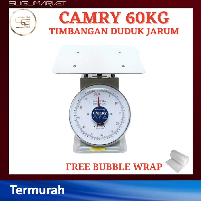 Pengukur Original Camry - Timbangan Duduk Camry 60 Kg / Timbangan Camry 60 Kg
