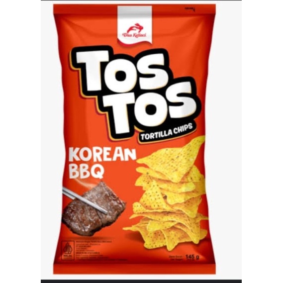 

TOS TOS TORTILLA CHIPS KOREAN BBQ