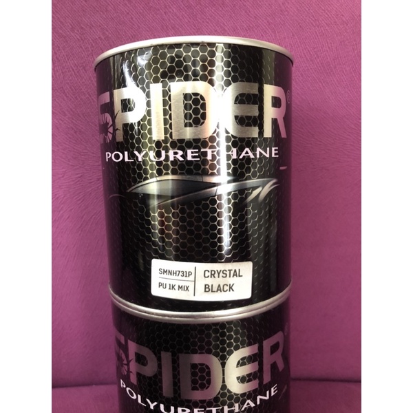 

cat Pu hitam spider 1kg