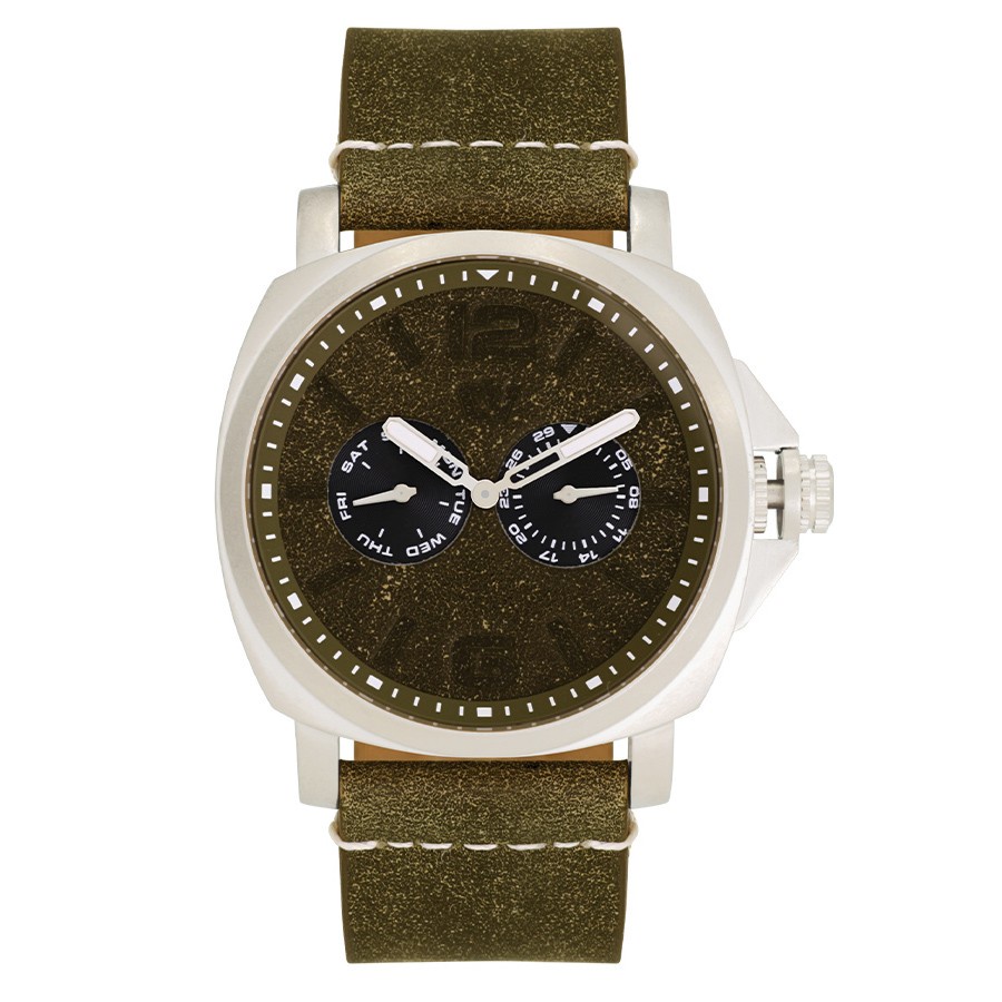 Jam Tangan Pria Tali Kulit Christ Verra CV C 64011G-21 BRN