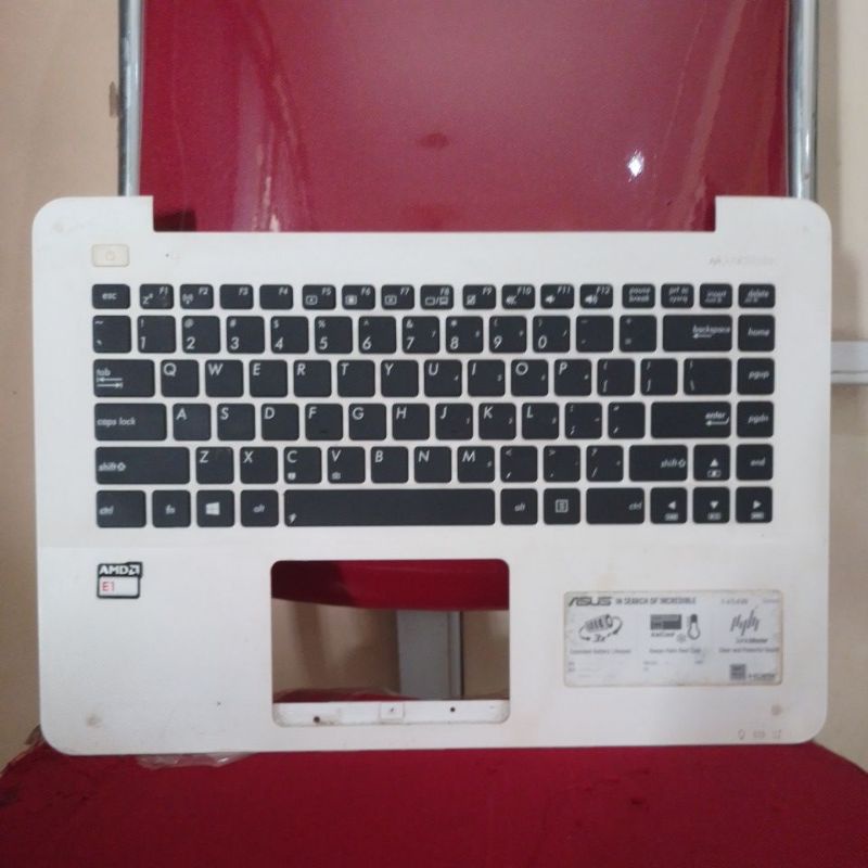 casing case cover keyboard laptop asus x454 x454w x454y