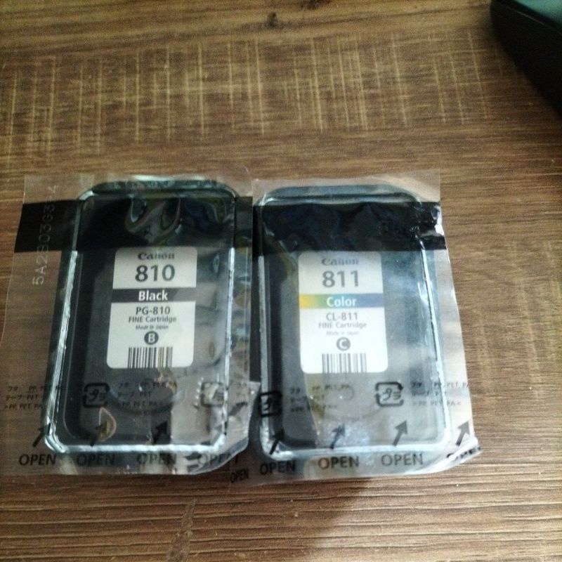 Jual Cartridge Canon 810/811 kosongan ori belum pernah di Refill