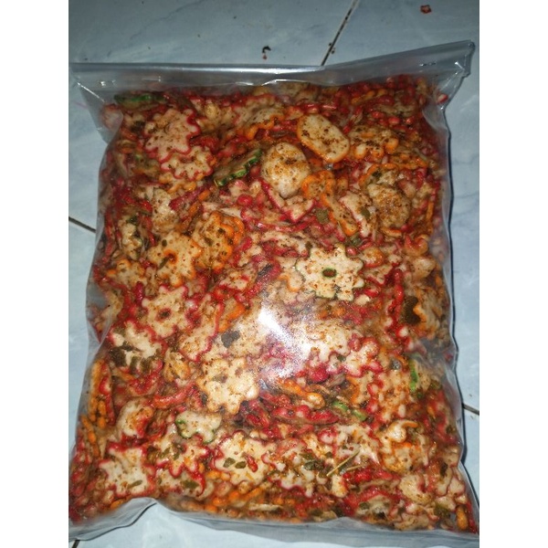 

KRUPUK BINTANG ENAK PEDAS DAUN JERUK 500GR