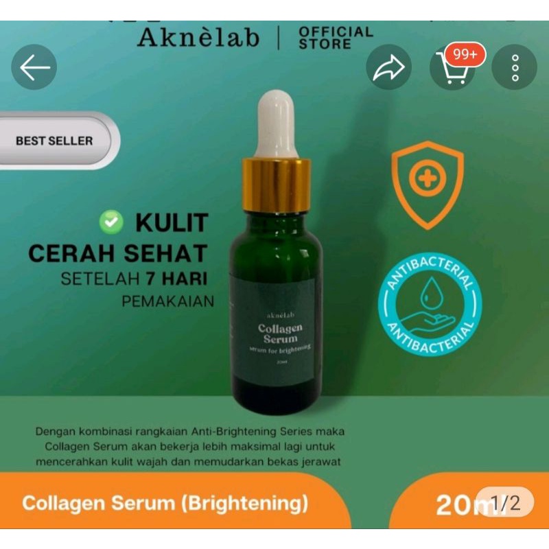 Aknelab Collagen Serum Brightening + Vit C