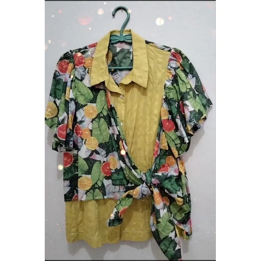 Preloved Blouse Curly Anak Perempuan