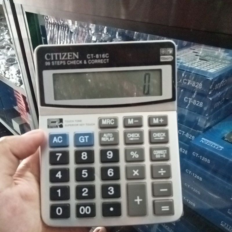 

☑️COD kalkulator citizen CT-816c