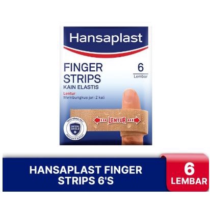 Hansaplast Finger Strips isi 6 Plester jari