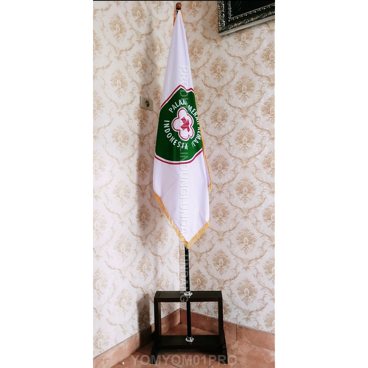 

Paket Pataka 1 lubang + tiang + bendera PMR Mula