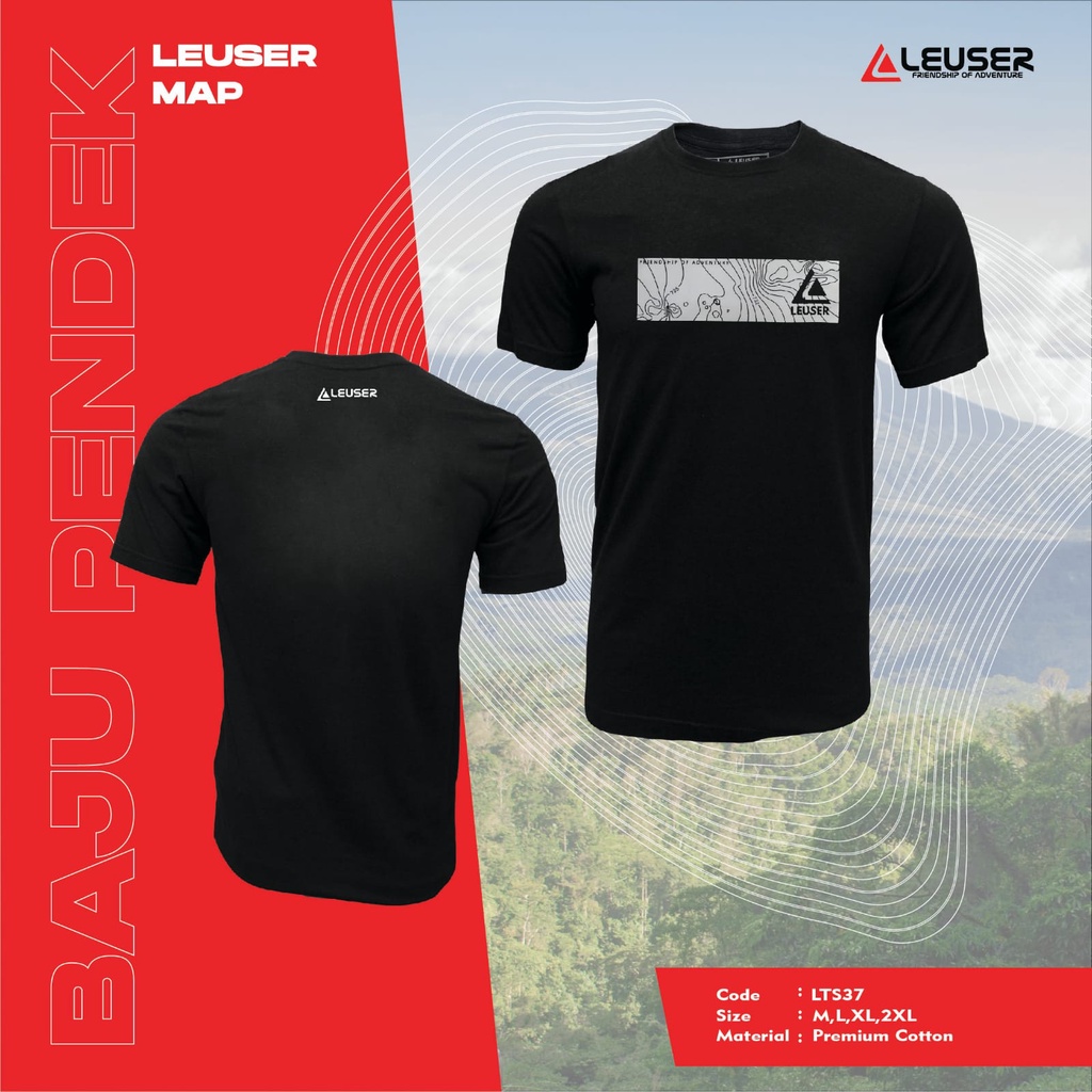 KAOS/TSHIRT/BAJU/KAOS LEUSER MAPS/LTS37