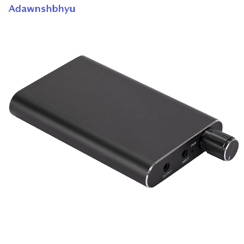 Adhyu 3.5mm Portable Headphone Amplifier HiFi Adjustable Subwoofer Headset Amplifier ID