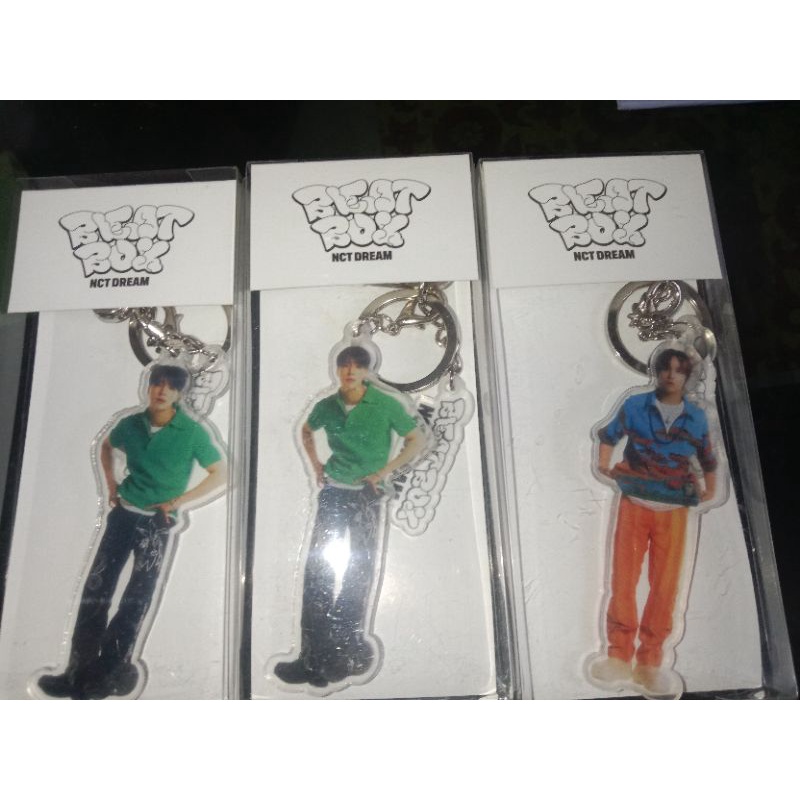 KEYCHAIN ACRYLIC ONLY NCT MD BEATBOX