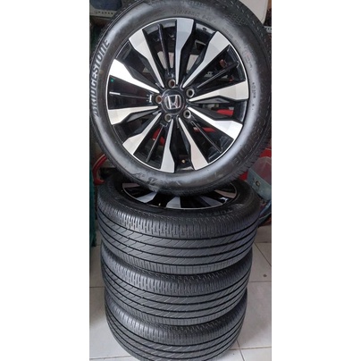 Velg R17 Honda BRV 2022 + Ban Bridgestone Turanza R17 215 55 17