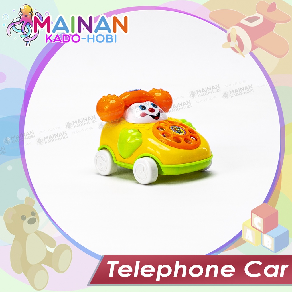 MAINAN ANAK EDUKASI MINIATUR TELEFON MOBIL BUNYI SUARA