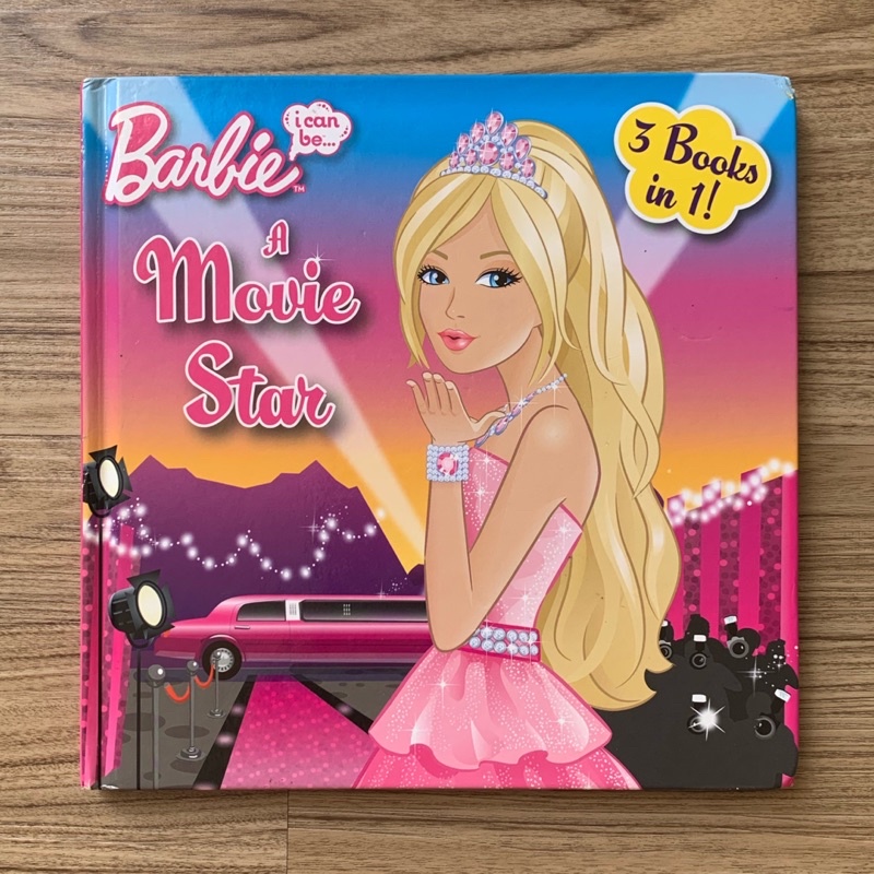 (Preloved book) Barbie A Movie Star : 3 Books in 1