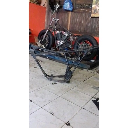 FRAME SUZUKI GT185 TWIN RANGKA SUZUKI GT185 SASIS GT185 TWIN ORIGINAL