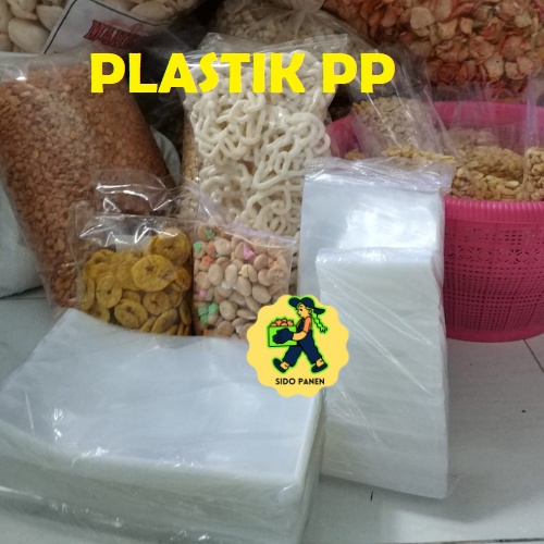 PLASTIK PP KILOAN LEBAR 8 UK 8x13 8x16 ISI 500 GRAM