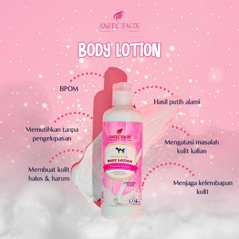 READY ORIGINAL 1000% HB ANGEL TACIK BODY LOTION ANGEL TACIK SABUN ANGEL TACIK