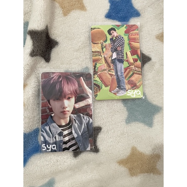 PC PHOTOCARD JEWEL SET ALBUM HOT SAUCE HOTSA JISUNG SELCA VER. VERSION DAN JAEMIN AR CLIP NCT DREAM 