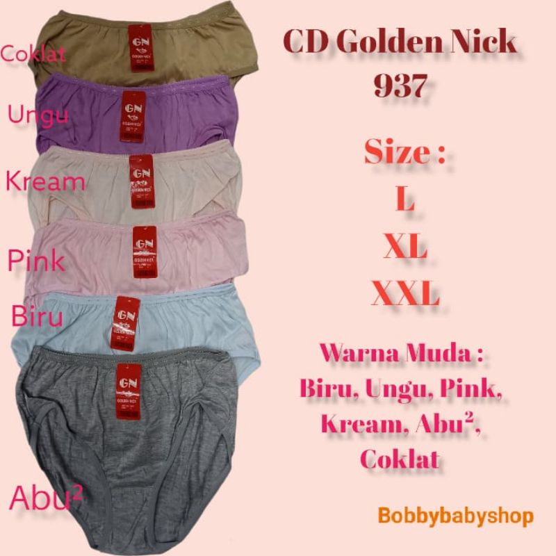 Golden Nick 937 CD (Celana Dalam) Wanita/ Satuan