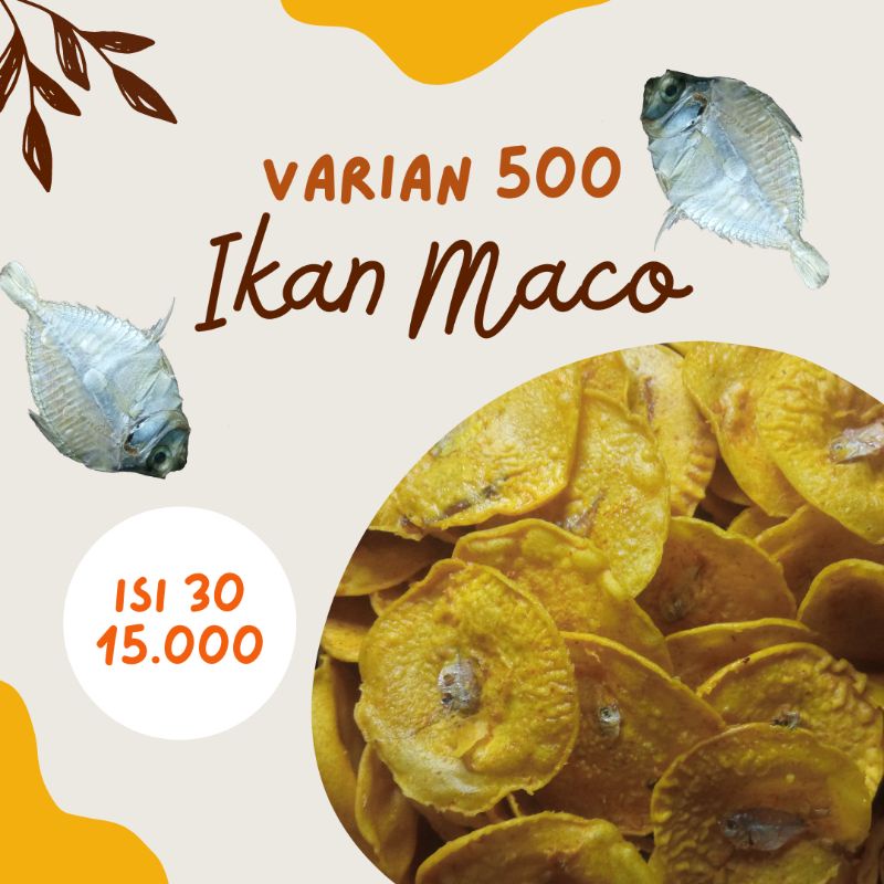 

Rakik Peyek Ikan Maco (500 isi 30) Oleh-Oleh Cemilan Kampung Khas Payakumbuh Jajanan kerupuk keripik snack Minang kabau