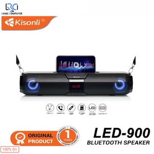 Speaker Portable Kisonli LED 900 Bluetooth Wireless  baterai 2400mah