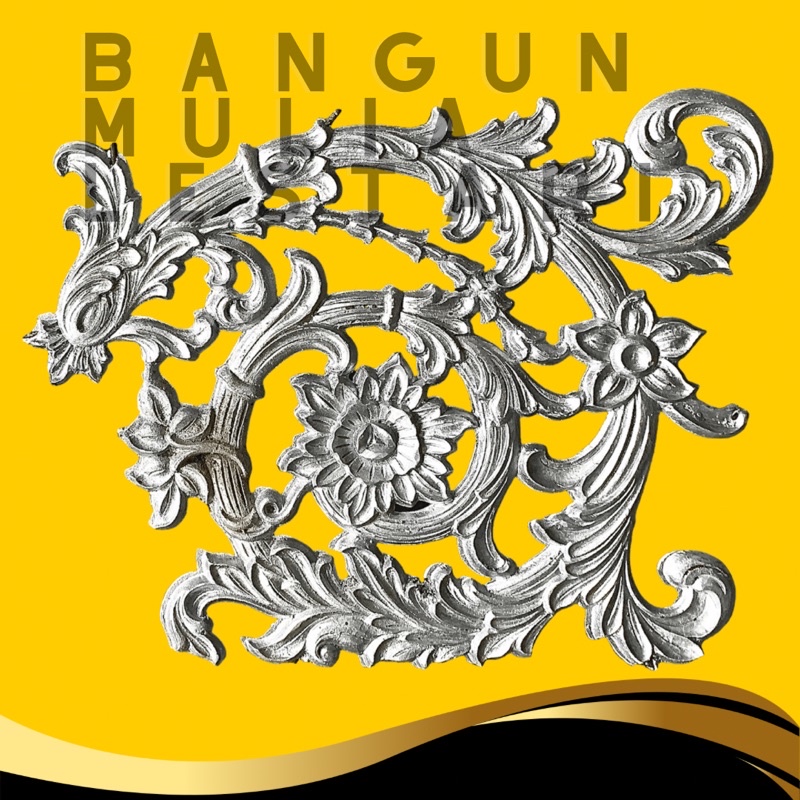 ORNAMEN PAGAR TEMPA ALUMINIUM100%