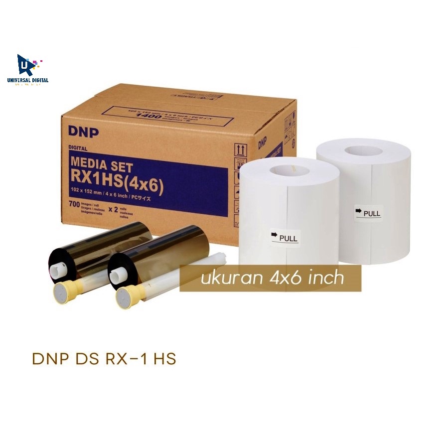 kertas foto / photo paper DNP media ds-rx1