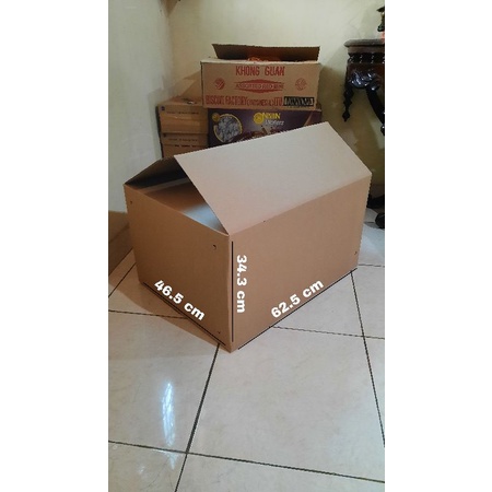 

kardus besar untuk packing/pindahan uk 62,5x46,5x34,3 cm
