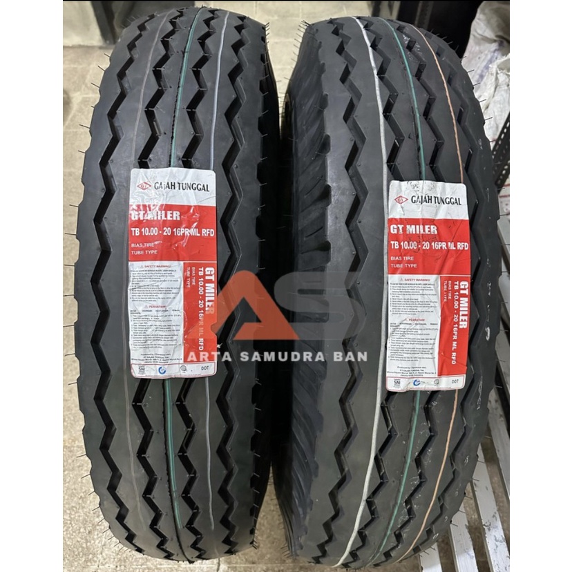 Ban Truk Bus Gajah Tunggal GT Miler 88N RFD 1100 11.00 - 20 16PR